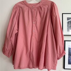 Target A New Day Pink button top, EUC